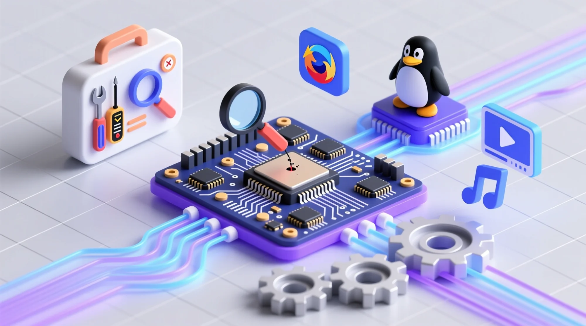 Featured image for Linux 桌面系统故障排查指南（三） - 桌面会话与图形渲染